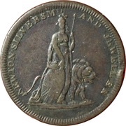 ½ Penny Norfolk - Norwich / Newton obverse image