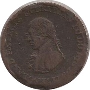 ½ Penny Yorkshire - Sheffield / Horatio Nelson obverse image