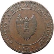 ½ Penny Worcestershire - Worcester / City and County obverse image