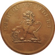 ½ Penny Yorkshire - Hull / I.K. Picard obverse image
