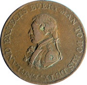 ½ Penny Yorkshire - British Naval obverse image