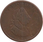 1 Penny Staffordshire - Commerce obverse image