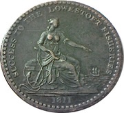 1 Penny Suffolk - Lowestoft obverse image