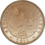 1 Penny Northumberland - Newcastle Upon Tyne / Bewicke Main Colliery obverse image