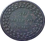 1 Penny Staffordshire - To Facilitate Trade, United Kingdom, 1811 reverse image
