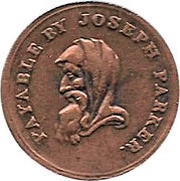 1 Penny Staffordshire - Walsall / Joseph Parker obverse image