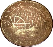 1 Penny Tavistock - Devon Mines, United Kingdom, 1811 reverse image