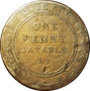 1 Penny Staffordshire - Bilston / S. Fereday obverse image