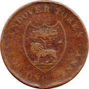1 Penny Hampshire - Andover / W.S. and I. Wakeford obverse image