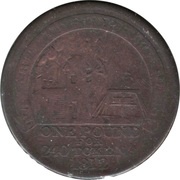 1 Penny Cornwall - Scorrier House obverse image