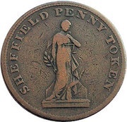 1 Penny Yorkshire - Sheffield / Workhouse obverse image
