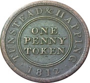 1 Penny Norfolk - Smallburgh / Tunstead and Happing obverse image