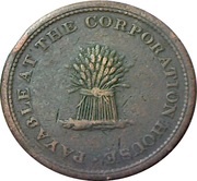 1 Penny Norfolk - Smallburgh / Tunstead and Happing, United Kingdom, 1812 reverse image
