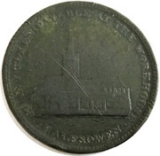 1 Penny Worcestershire - Halesowen / Workhouse obverse image