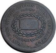 1 Penny Staffordshire - Newcastle-under-Lyme / J.H. Thompson obverse image