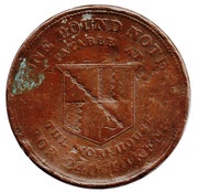 1 Penny Worcestershire - Birmingham / Workhouse, United Kingdom, 1813 reverse image