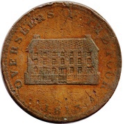 1 Penny Yorkshire - Sheffield / Workhouse, United Kingdom, 1813 reverse image