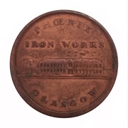 1 Penny Lanarkshire - Glasgow / Phoenix Iron Works obverse image