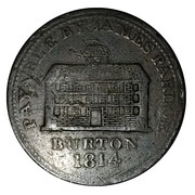 1 Penny Staffordshire - Burton / J. Pardoe obverse image