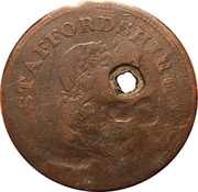 1 Penny Staffordshire obverse image