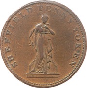 1 Penny Yorkshire - Sheffield / Workhouse obverse image