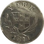 6 Pence Yorkshire - York / Cattle and Barber obverse image