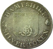 6 Pence Hampshire - To Facilitate Trade obverse image