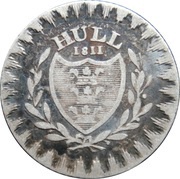 6 Pence Yorkshire - Hull / Rudston and Preston obverse image
