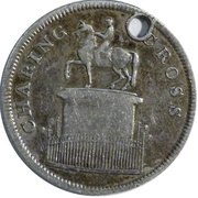 6 Pence Middlesex - London / Charing Cross obverse image