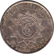 6 Pence Somersetshire - Bristol / W. Sheppard reverse image