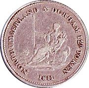 1 Shilling Northumberland - Newcastle upon Tyne / J. Robertson reverse image