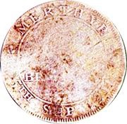 1 Shilling Somersetshire - Bristol / Merthyr reverse image