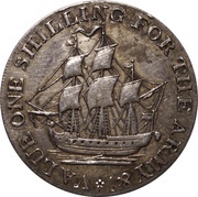 1 Shilling Somersetshire - Bristol Quay / Army andc obverse image