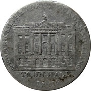 1 Shilling Nottingham - Newark / Town Hall obverse image