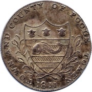 1 Shilling Dorsetshire - Poole / J. Ferris obverse image