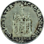 1 Shilling Sussex - Chichester / Accommodation obverse image