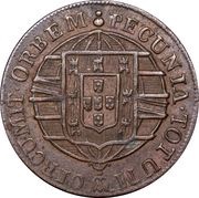 10 Réis - João VI, Brazil, 1818-1823 reverse image