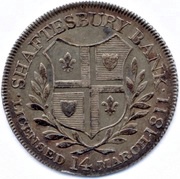 1 Shilling Dorsetshire - Shaftesbury / Bank Token obverse image