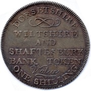 1 Shilling Dorsetshire - Shaftesbury / Bank Token reverse image