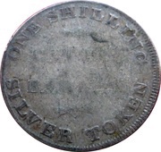 1 Shilling Yorkshire - York / Cattle and Barber, United Kingdom, 1811 reverse image