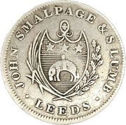 1 Shilling Yorkshire - Leeds / J. Smalpage & S. Lumb obverse image