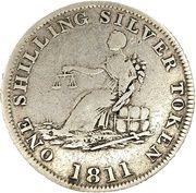 1 Shilling Yorkshire - Leeds / J. Smalpage & S. Lumb, United Kingdom, 1811-1812 reverse image