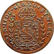 10 Réis - Pedro I reverse image