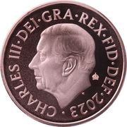 1 Penny - Charles III Hazel Dormouse obverse image