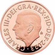 1 Penny - Charles III Hazel Dormouse; Gold Proof obverse image