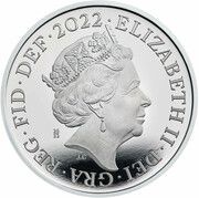 2 Pence - Elizabeth II 5th portrait; Royal Shield, Platinum Proof obverse image