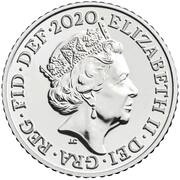 5 Pence - Elizabeth II 5th portrait; Royal Shield obverse image
