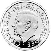 6 Pence - Charles III Silver obverse image