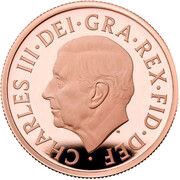 6 Pence - Charles III Gold Proof obverse image