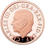 6 Pence - Charles III Gold Proof obverse image